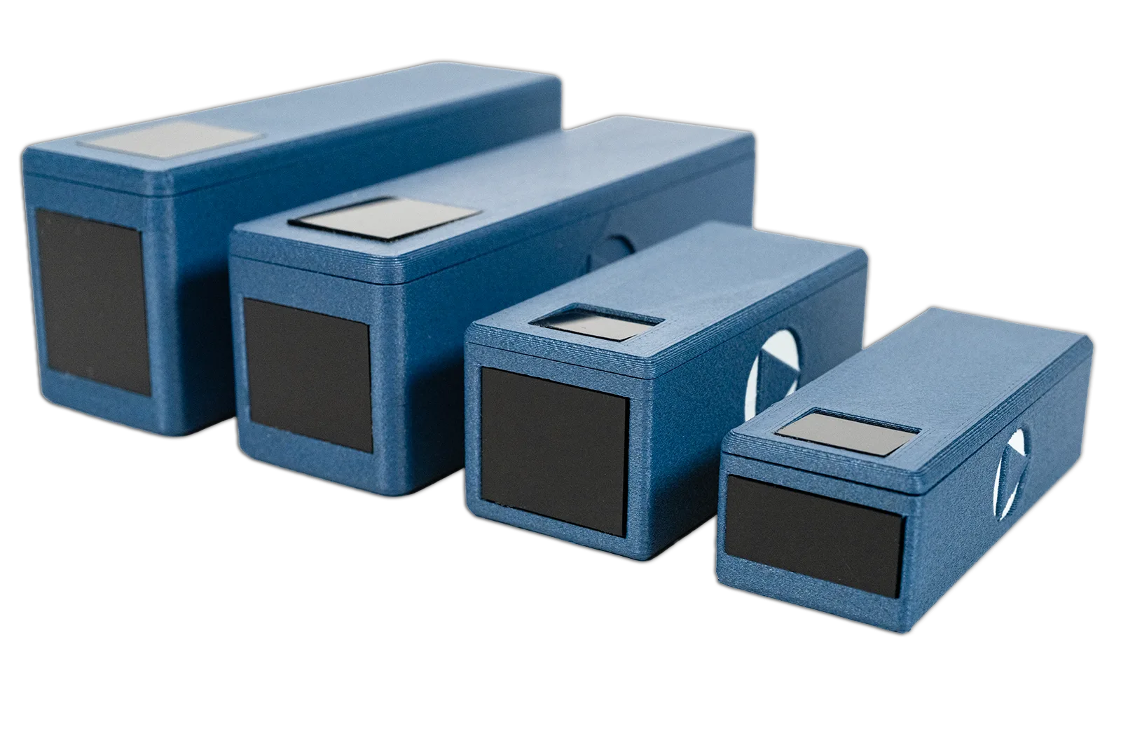 Roomie IR Adapter family — four compact infrared blasters