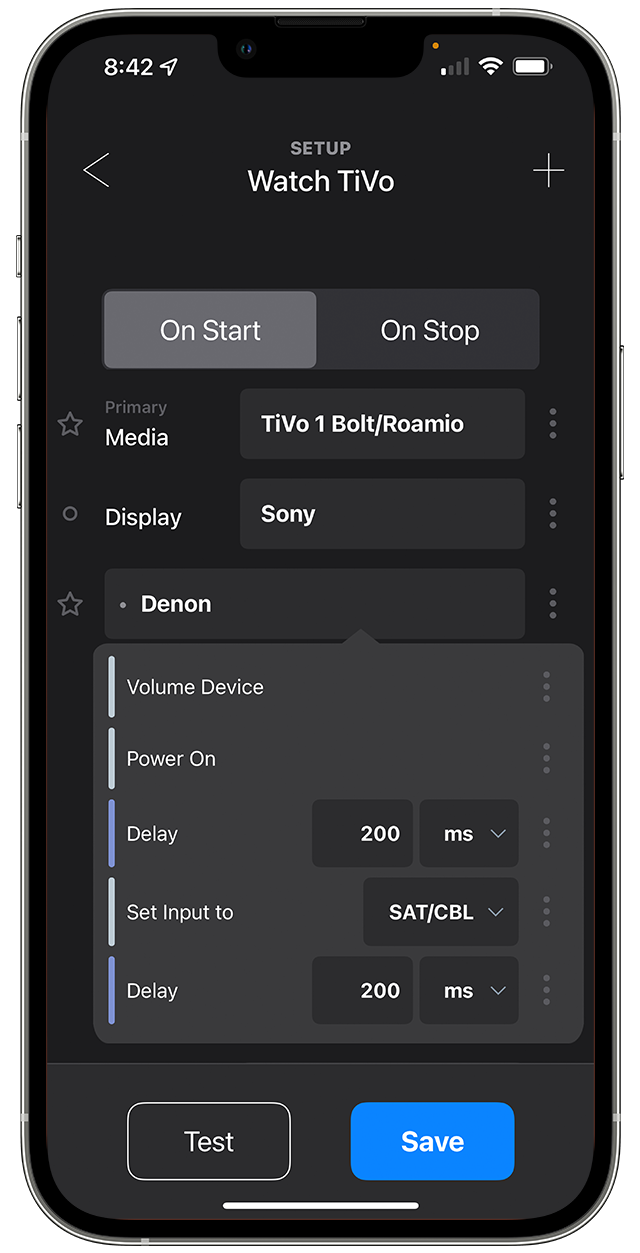 Activity Setup with Roomie Universal Remote